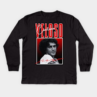 Caetano veloso///original retro Kids Long Sleeve T-Shirt